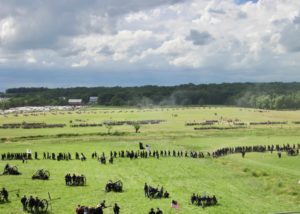 gettysburg battlefields enactment